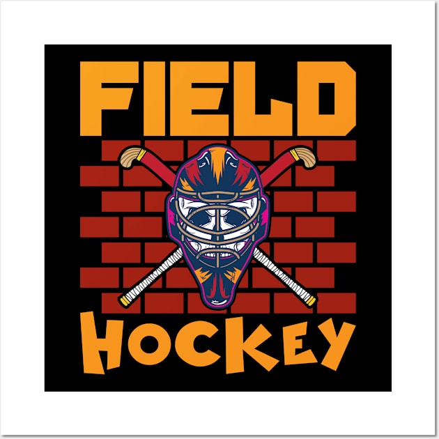 Field Hockey Wall Art by maxcode